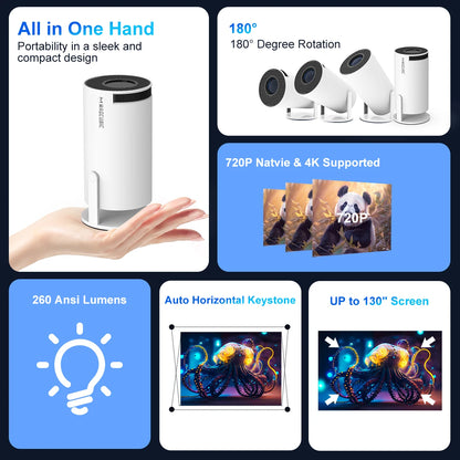 Magcubic Projector HY300 Pro 4K Android