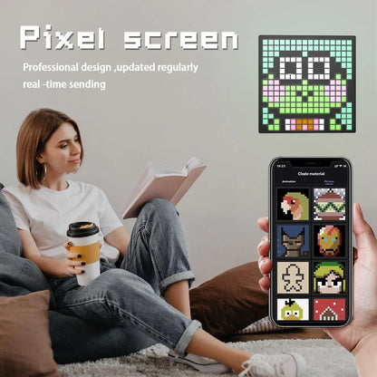 LED Pixel Display APP Control Night Light