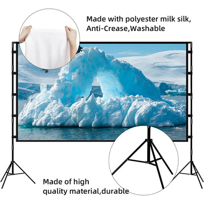 VEIDADZ Projector Screen With Stand