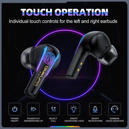 ONIKUMA T27 dual-mode cool RGB gaming headphones