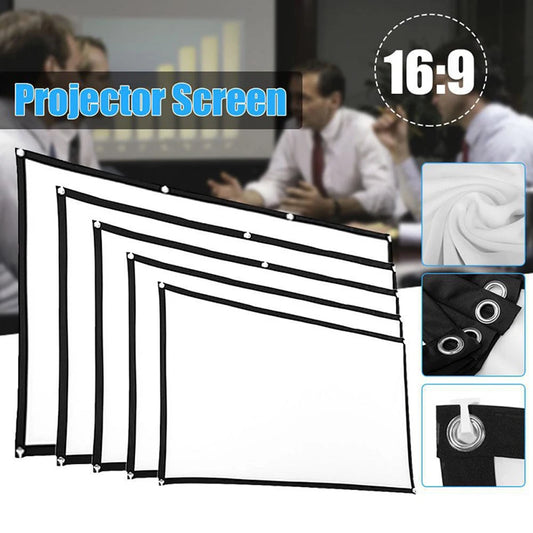 Portable HD Display Projector Curtain  in 100/120/150 inch