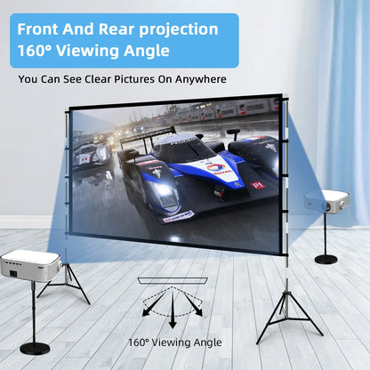 VEIDADZ Projector Screen With Stand